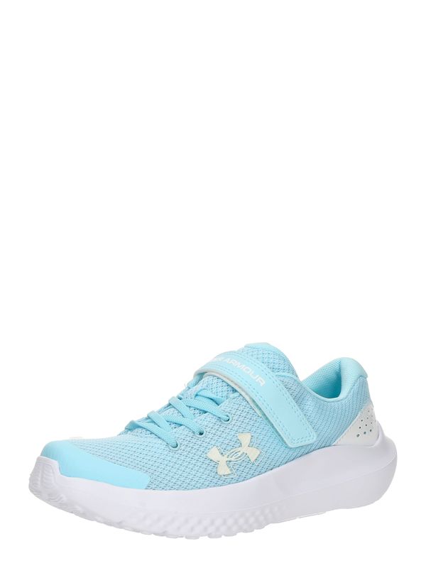 UNDER ARMOUR UNDER ARMOUR Športni čevelj 'GPS Surge 4 AC-GRY'  svetlo modra / bela
