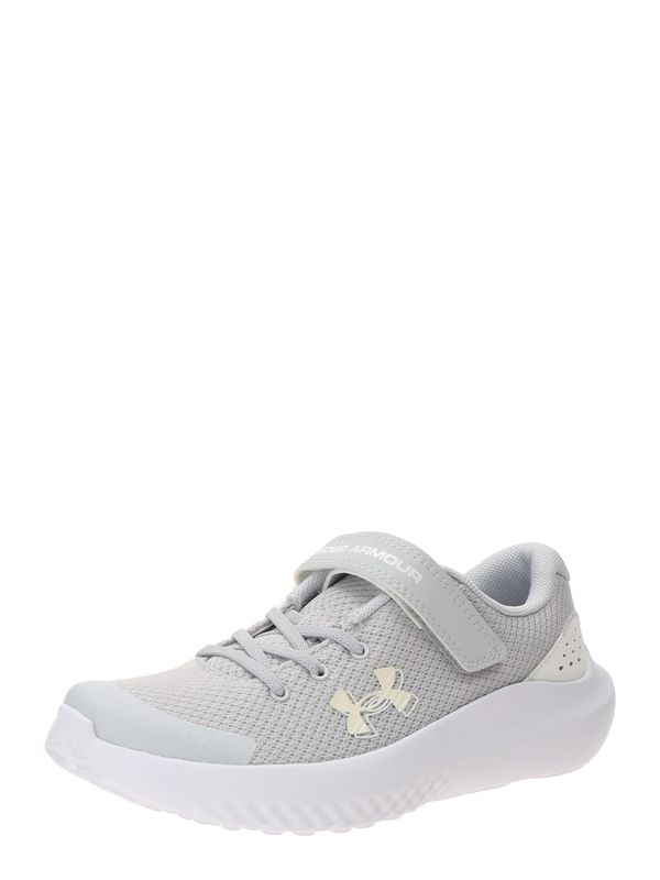 UNDER ARMOUR UNDER ARMOUR Športni čevelj 'GPS Surge 4 AC'  siva / off-bela