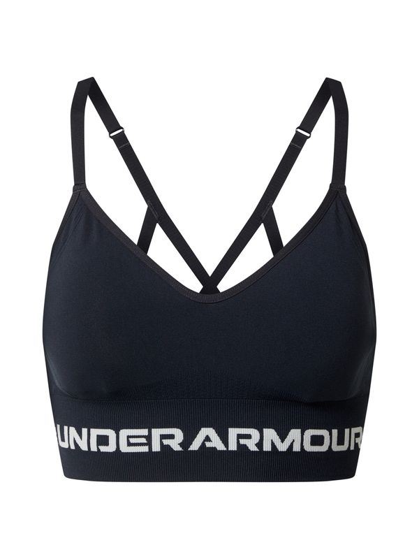 UNDER ARMOUR UNDER ARMOUR Športni nederček  črna / bela