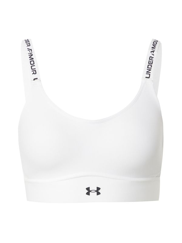 UNDER ARMOUR UNDER ARMOUR Športni nederček 'Infinity 2.0'  črna / bela