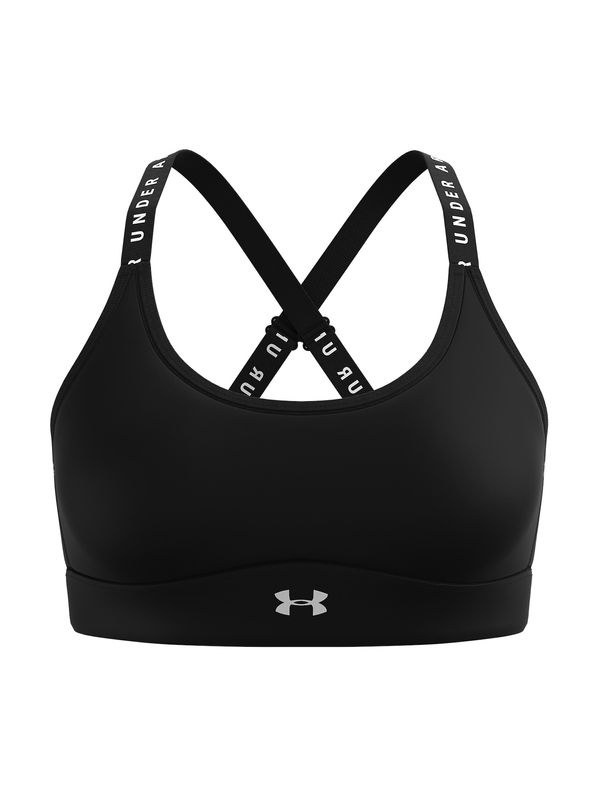 UNDER ARMOUR UNDER ARMOUR Športni nederček 'Infinity'  črna / bela