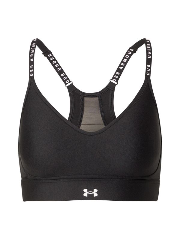 UNDER ARMOUR UNDER ARMOUR Športni nederček 'Infinity'  črna / bela