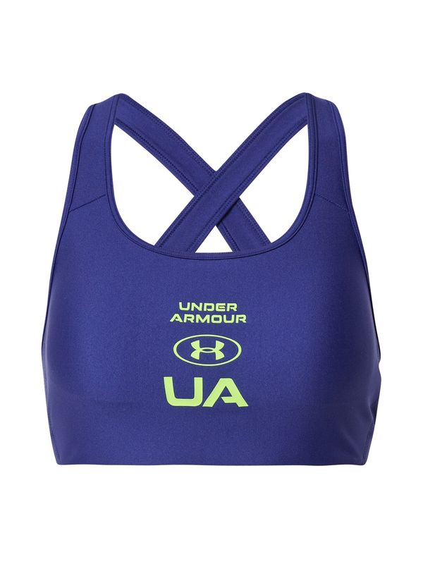 UNDER ARMOUR UNDER ARMOUR Športni nederček  modra / zelena