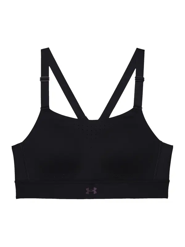 UNDER ARMOUR UNDER ARMOUR Športni nederček  temno liila / črna