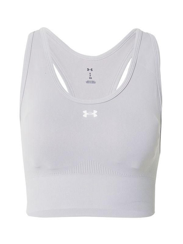 UNDER ARMOUR UNDER ARMOUR Športni nederček 'Vanish'  siva / off-bela