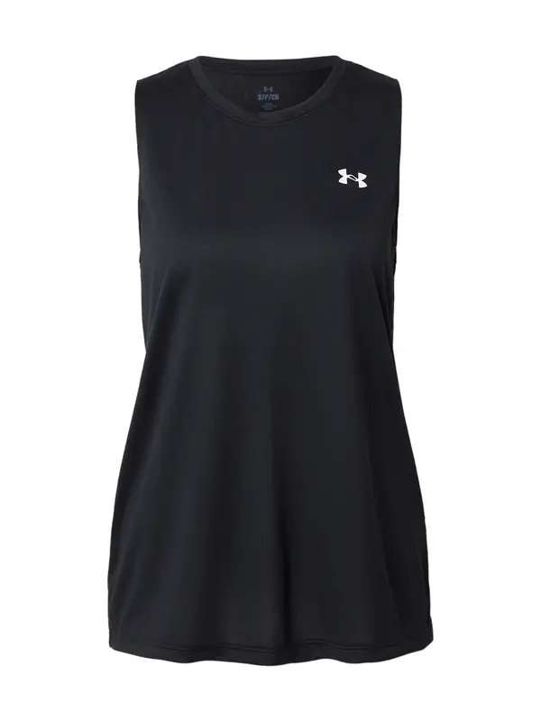 UNDER ARMOUR UNDER ARMOUR Športni top  črna / bela