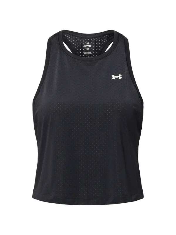UNDER ARMOUR UNDER ARMOUR Športni top  črna / bela