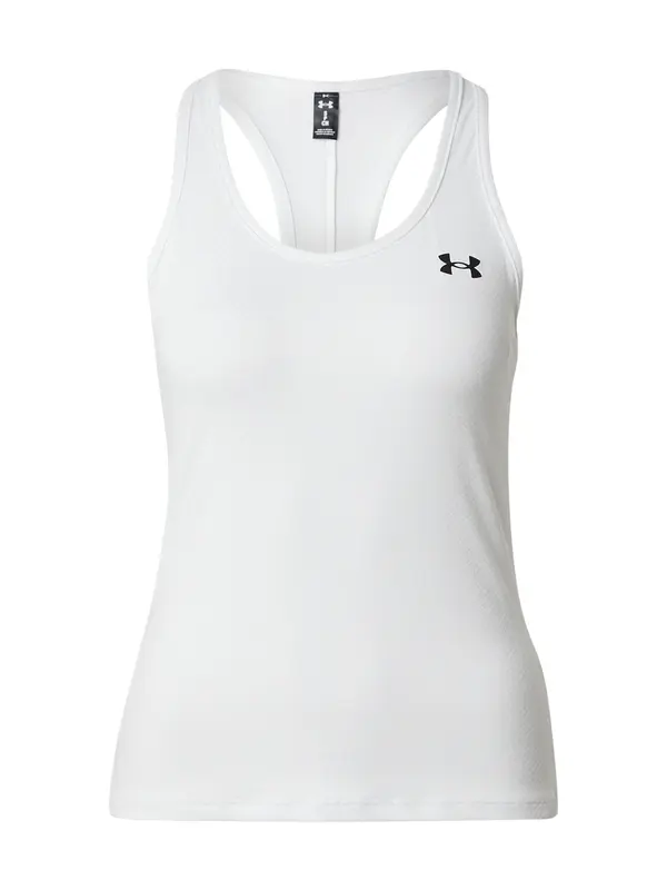 UNDER ARMOUR UNDER ARMOUR Športni top  črna / bela