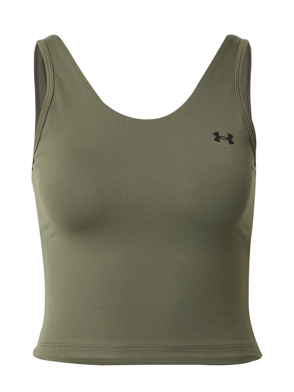 UNDER ARMOUR UNDER ARMOUR Športni top 'EMEA'  siva / kaki