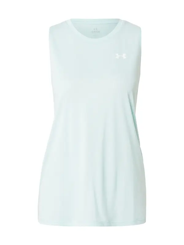 UNDER ARMOUR UNDER ARMOUR Športni top  meta / bela
