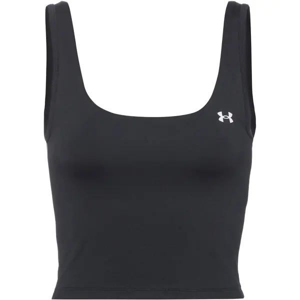 UNDER ARMOUR UNDER ARMOUR Športni top 'Motion'  črna / bela