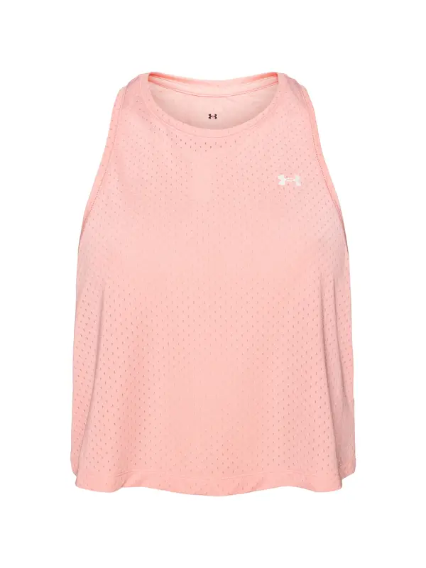 UNDER ARMOUR UNDER ARMOUR Športni top  roza / bela
