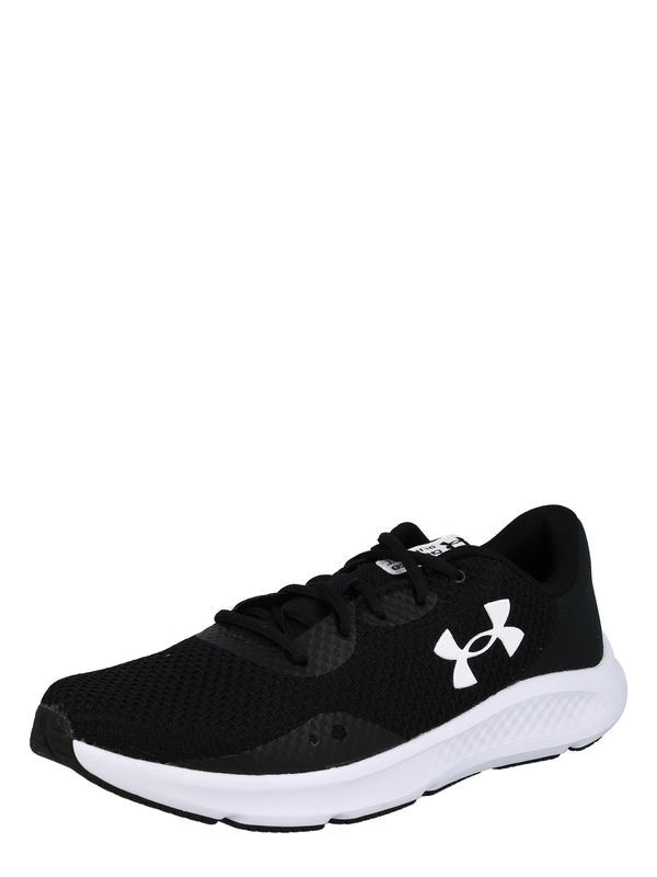 UNDER ARMOUR UNDER ARMOUR Tekaški čevelj 'Charged Pursuit 3'  črna / bela