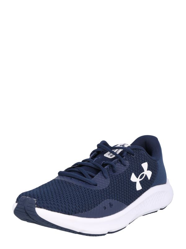 UNDER ARMOUR UNDER ARMOUR Tekaški čevelj 'Charged Pursuit 3'  temno modra / bela