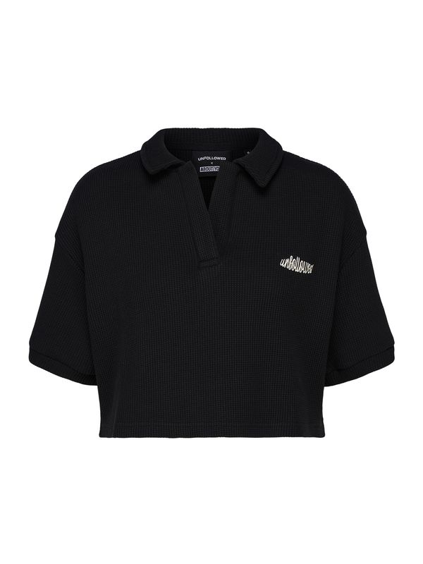 UNFOLLOWED x ABOUT YOU UNFOLLOWED x ABOUT YOU Majica 'EXPLORE'  črna