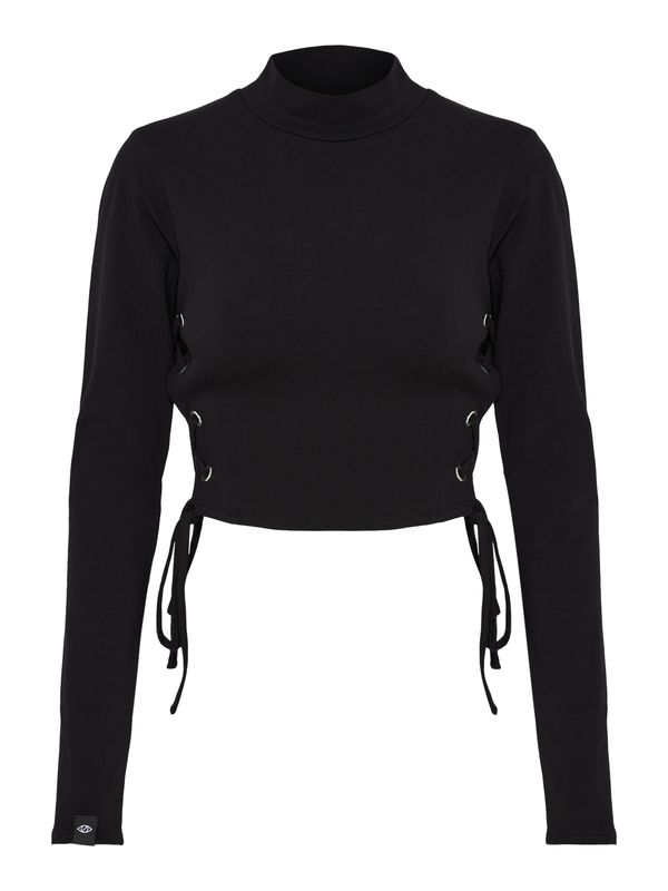 UNFOLLOWED x ABOUT YOU UNFOLLOWED x ABOUT YOU Pulover 'HAZY '  črna