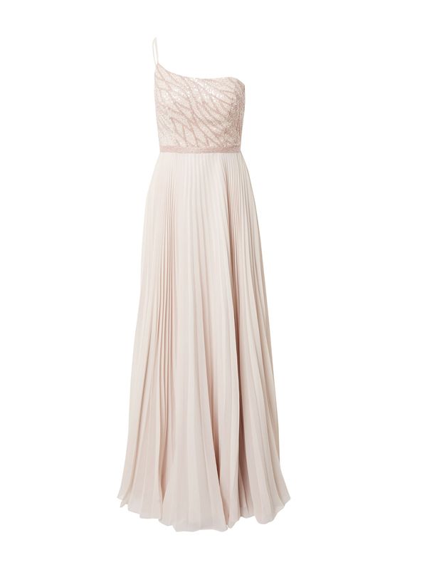 Unique Unique Večerna obleka  bež / pastelno roza