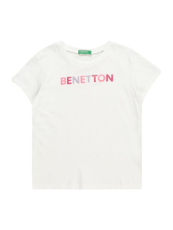 UNITED COLORS OF BENETTON UNITED COLORS OF BENETTON Majica  majnica / roza / pitaja / bela