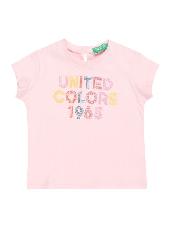 UNITED COLORS OF BENETTON UNITED COLORS OF BENETTON Majica  mešane barve / roza