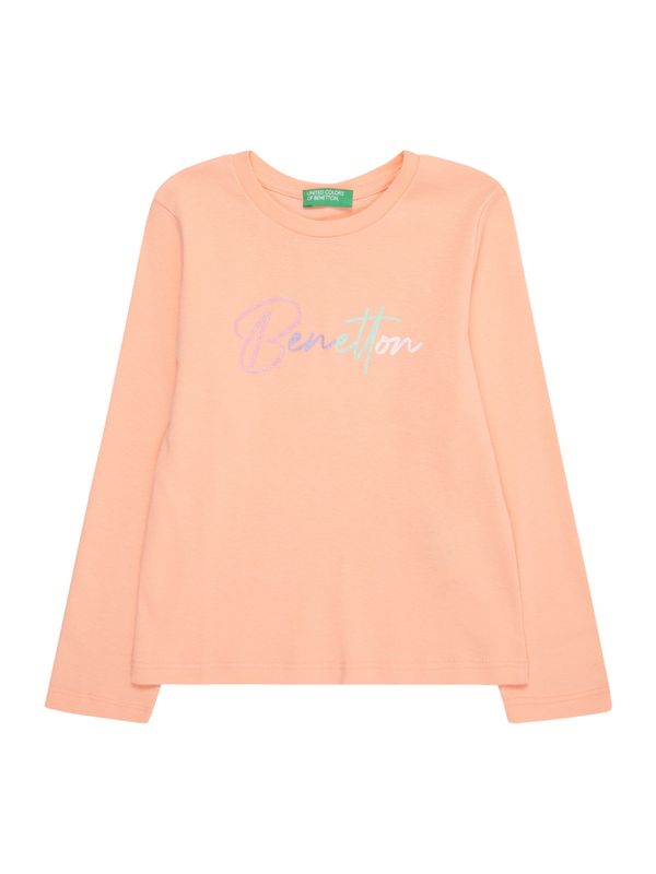 UNITED COLORS OF BENETTON UNITED COLORS OF BENETTON Majica  meta / lila / temno liila / breskev