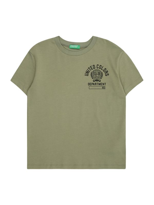 UNITED COLORS OF BENETTON UNITED COLORS OF BENETTON Majica  oliva / črna