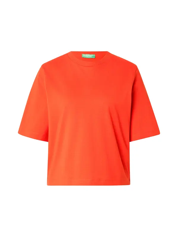 UNITED COLORS OF BENETTON UNITED COLORS OF BENETTON Majica  oranžno rdeča