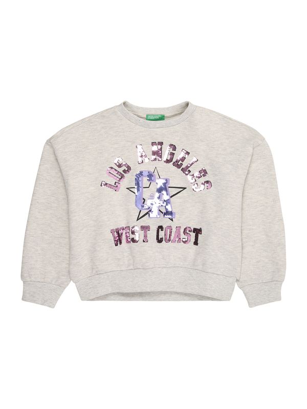 UNITED COLORS OF BENETTON UNITED COLORS OF BENETTON Majica  siva / mauve / vijolično modra / črna