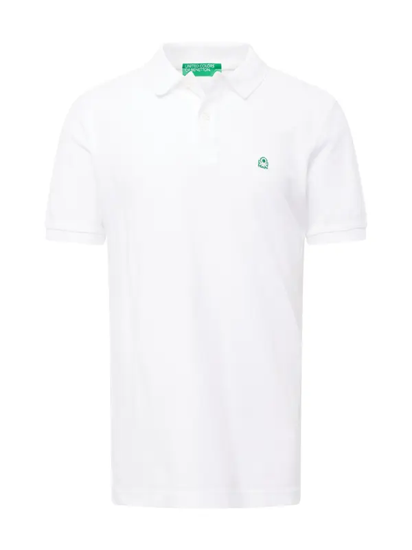 UNITED COLORS OF BENETTON UNITED COLORS OF BENETTON Majica  travnato zelena / bela
