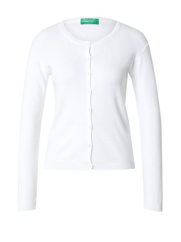 UNITED COLORS OF BENETTON UNITED COLORS OF BENETTON Pletena jopa  bela