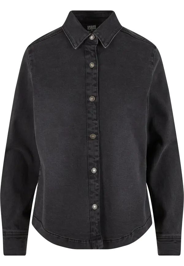 Urban Classics Urban Classics Bluza  črn denim