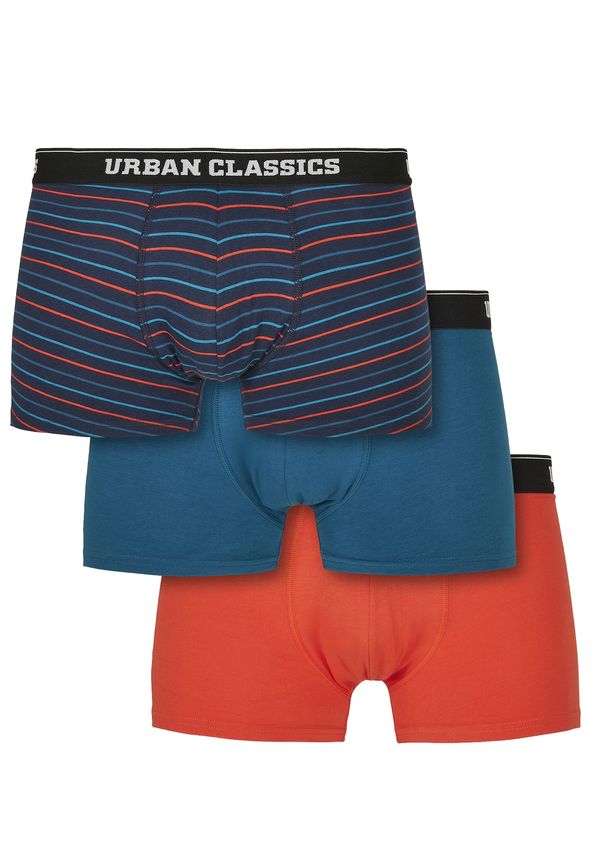 Urban Classics Urban Classics Boksarice  modra / nočno modra / oranžno rdeča