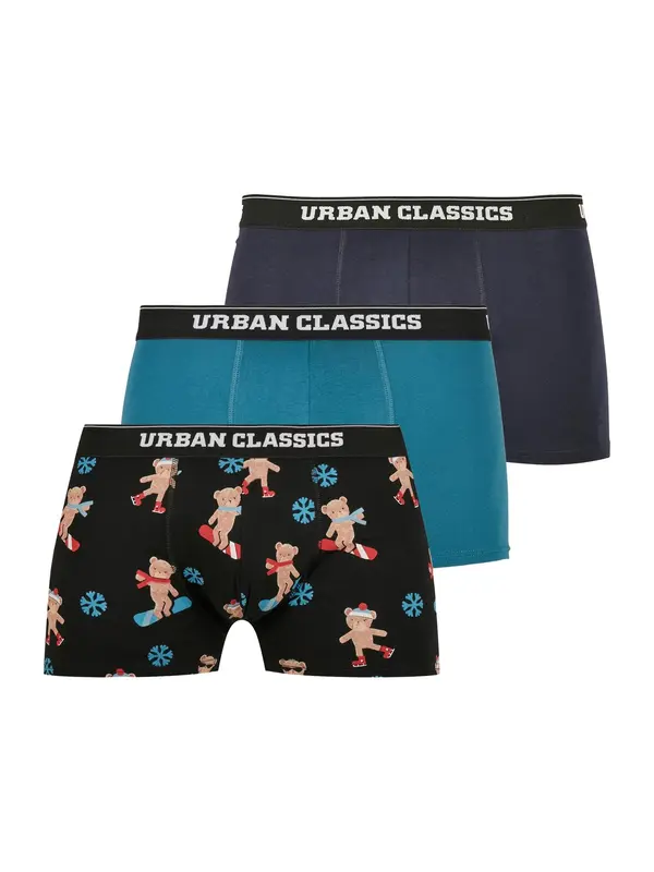Urban Classics Urban Classics Boksarice  mornarska / temno siva / zelena / mešane barve