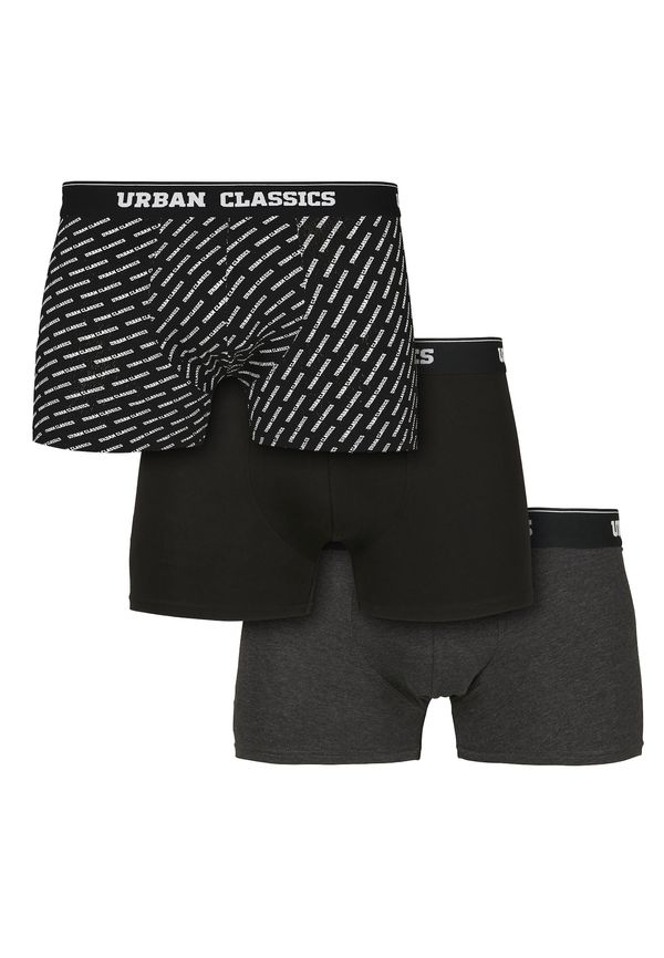 Urban Classics Urban Classics Boksarice  temno siva / črna / bela