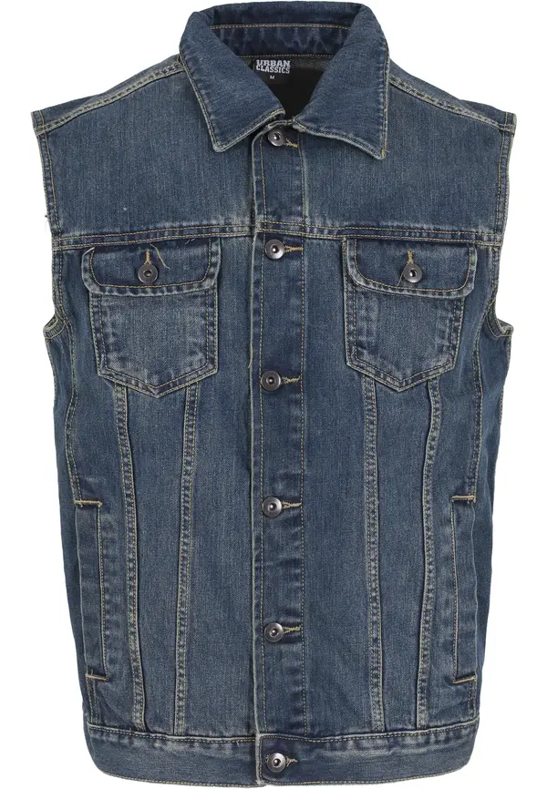 Urban Classics Urban Classics Brezrokavnik  moder denim