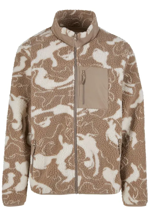 Urban Classics Urban Classics Jopa iz flisa  brokat / off-bela