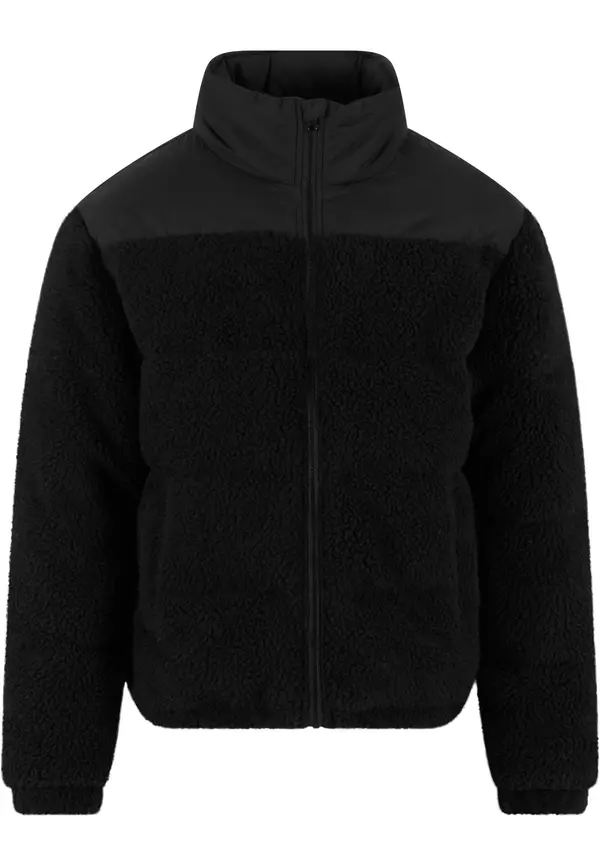 Urban Classics Urban Classics Jopa iz flisa  črna