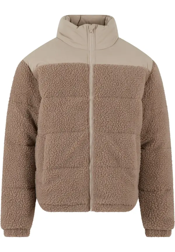 Urban Classics Urban Classics Jopa iz flisa  pesek / temno bež