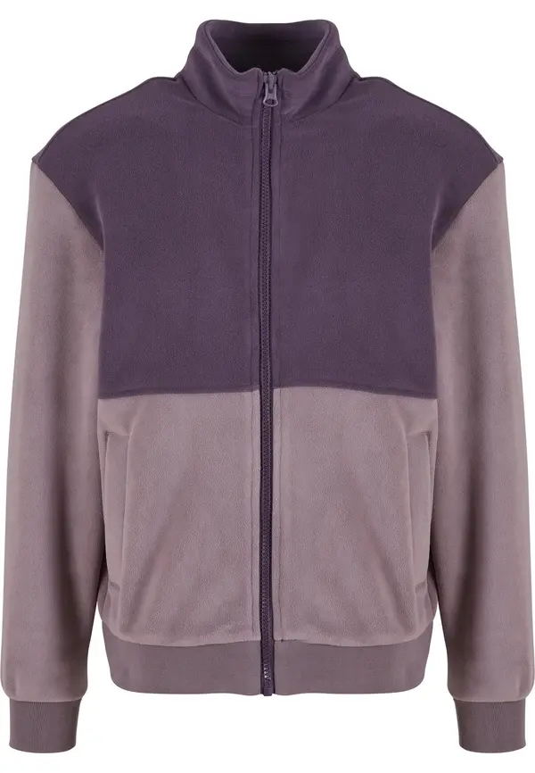 Urban Classics Urban Classics Jopa iz flisa  svetlo lila / temno liila