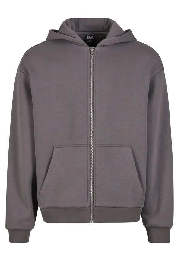 Urban Classics Urban Classics Jopa na zadrgo  temno siva