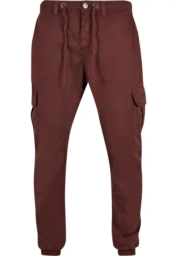 Urban Classics Urban Classics Kargo hlače  češnjevo rdeča
