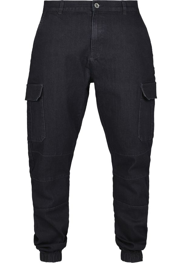 Urban Classics Urban Classics Kargo kavbojke  črn denim