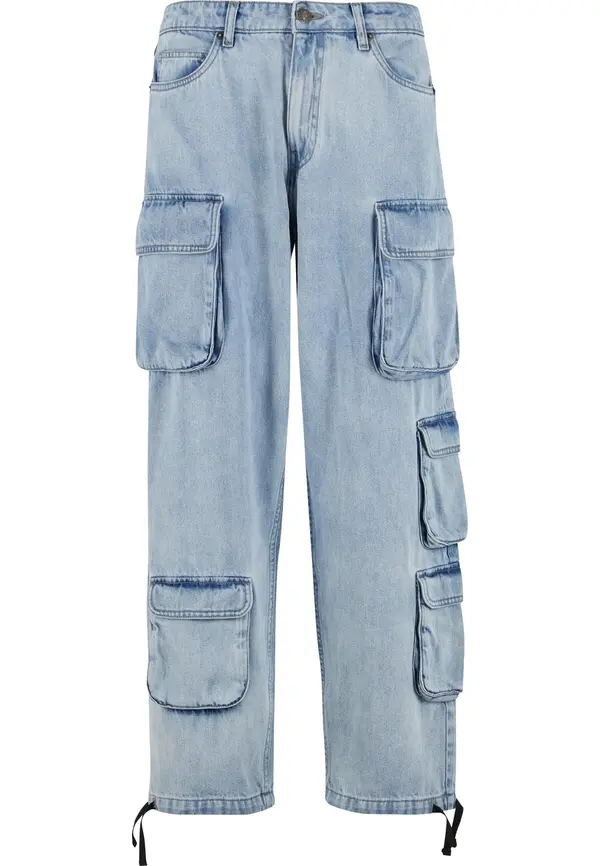 Urban Classics Urban Classics Kargo kavbojke  moder denim