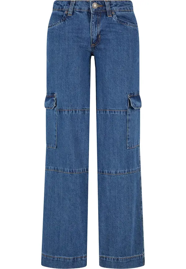 Urban Classics Urban Classics Kargo kavbojke  moder denim