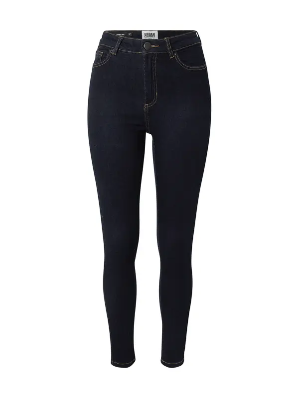 Urban Classics Urban Classics Kavbojke  temno modra / zelena / bela