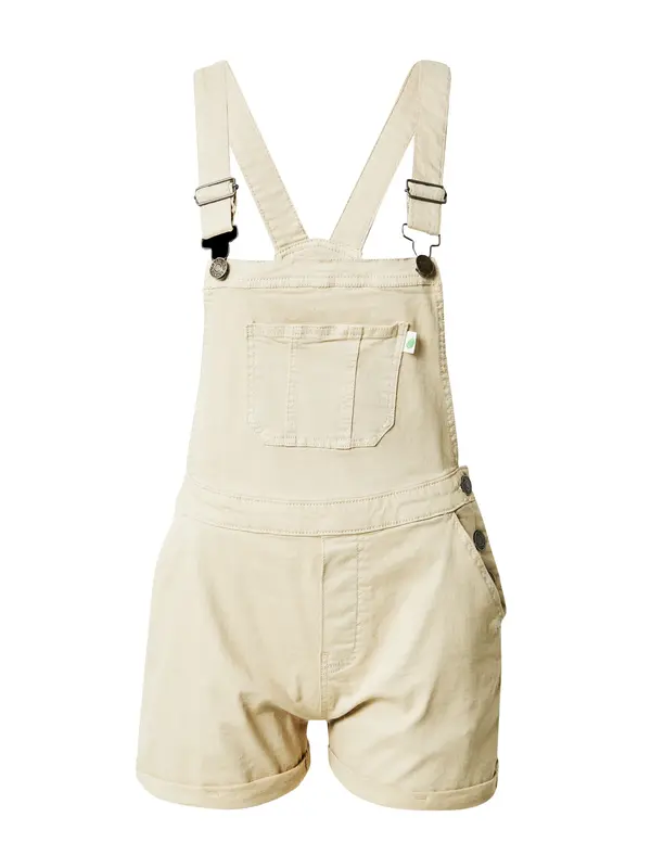Urban Classics Urban Classics Kavbojke z naramnicami  bel denim