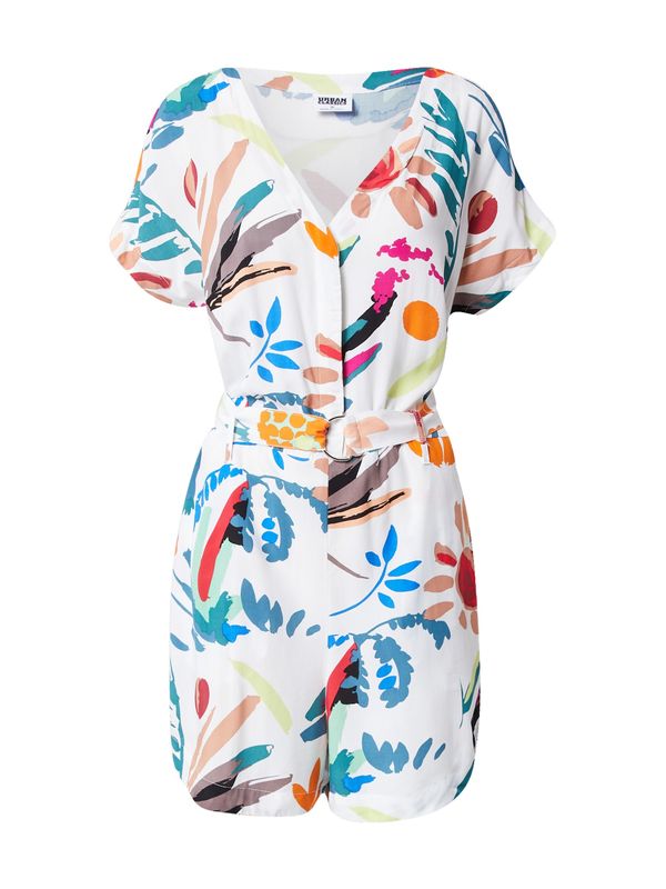 Urban Classics Urban Classics Kombinezon  mešane barve / bela