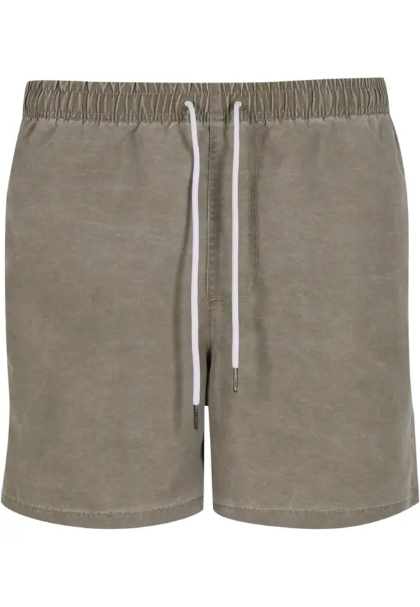 Urban Classics Urban Classics Kratke kopalne hlače  oliva