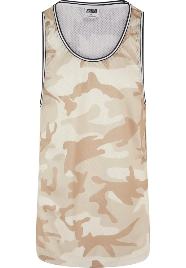 Urban Classics Urban Classics Majica 'Camo'  kamela / pesek / temno bež