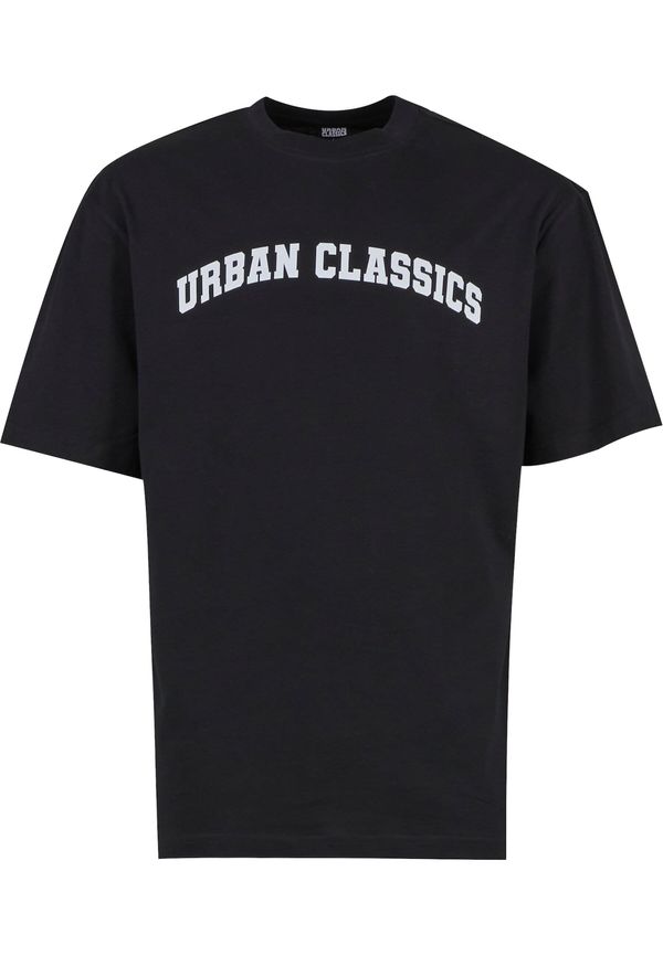 Urban Classics Urban Classics Majica  črna / bela