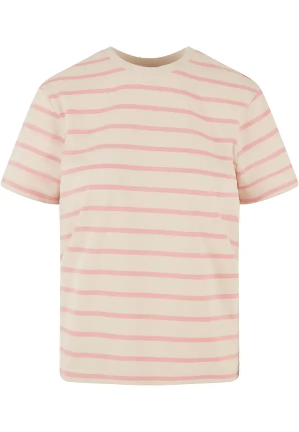 Urban Classics Urban Classics Majica  ecru / staro roza
